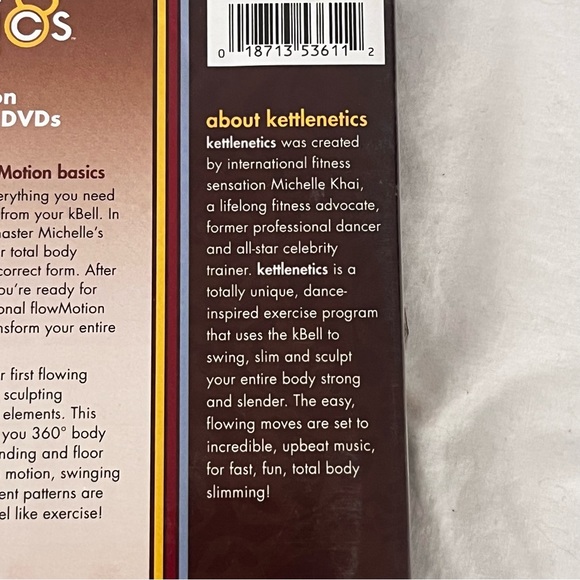 Kettlenetics Slim and Tone - 3 kBell Workouts On 2 DVDs Fitness Exercise Khai - Picture 7 of 8